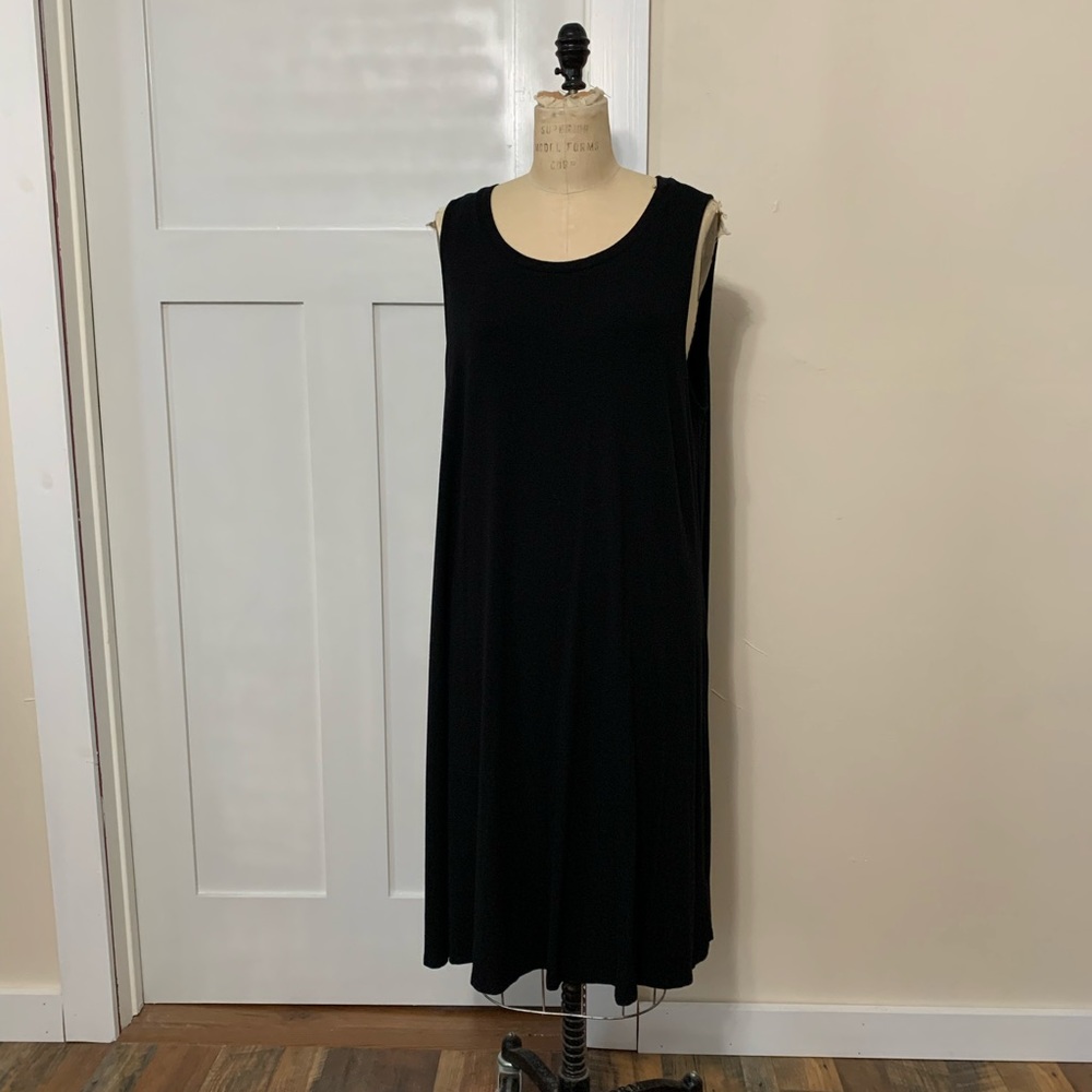 [Ava & Viv] Plus size Casual Little Black Dress | Sz 1X
